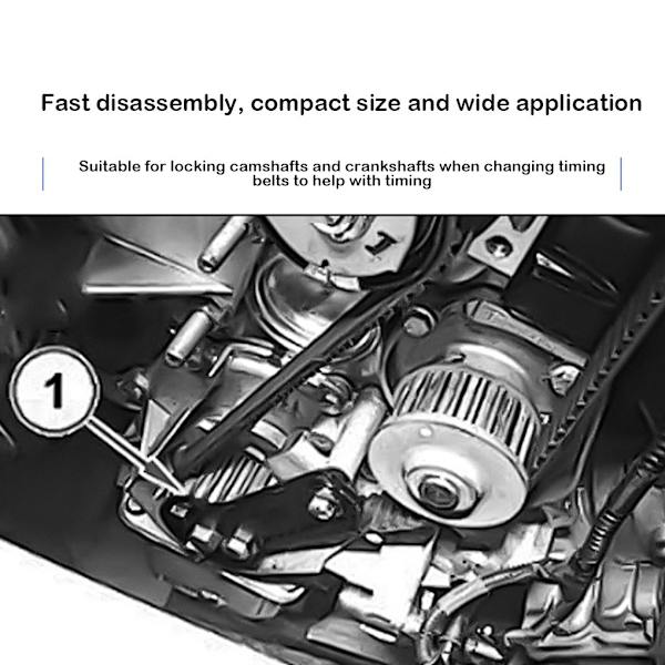 Set Bilreparationsverktyg Bensinmotor Kuggrem