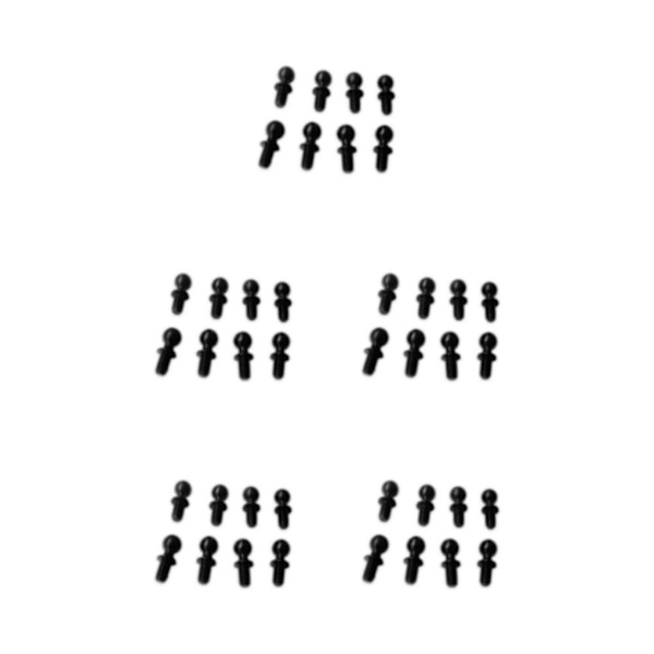 1/3/5 8 st metallkulhuvudsskruvar för 1/18 Hobbico Dromida 5Set