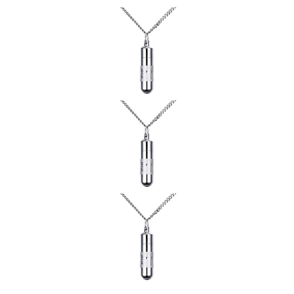 1/2/3/5 rostfritt stål buddhistiskt mantra minnessak hänge 11mm 3Set