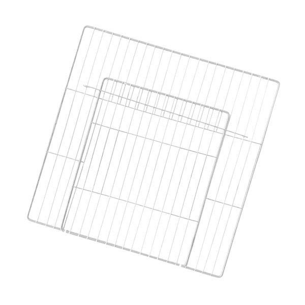 1/2/3 Pet lekhage Dörrbur Metalltråd inomhus staket Kaninvalp White Dense Grid 35 x 35CM 1Set