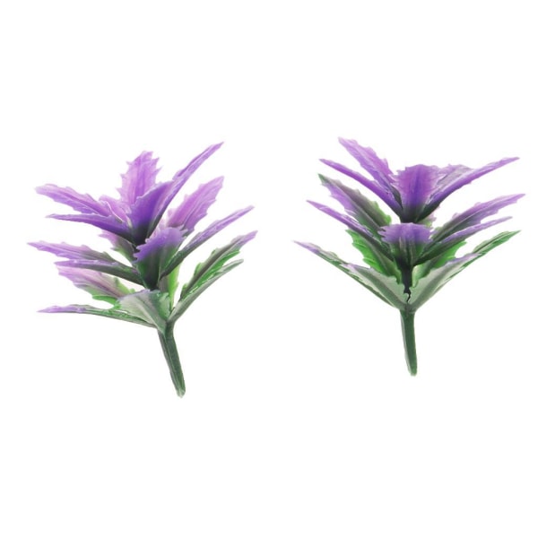 1/2/3/5 50st Model Weeds for Architecture Train Railway Wargame Purple 1Set