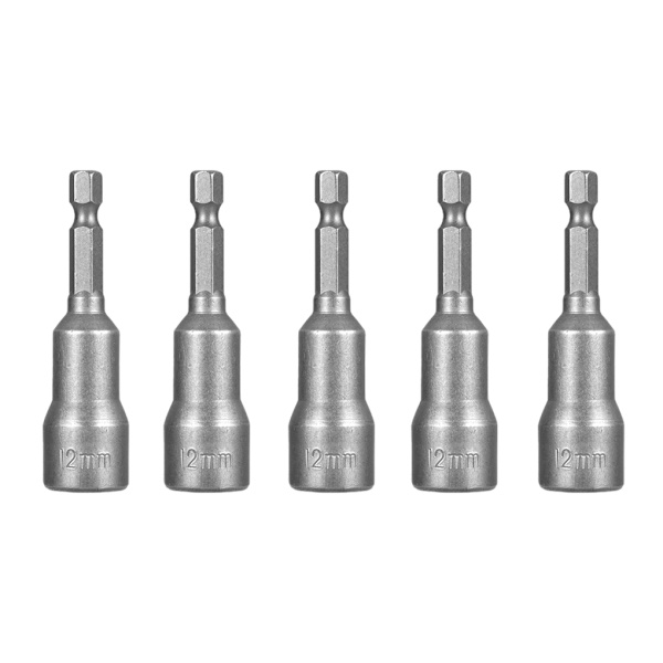 1/2/3/5 5 delar mutterdragare skaft pneumatisk skruvmejsel 12x65mm 1 Pc