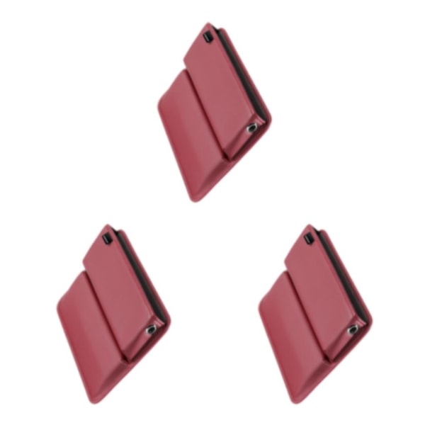 1/2/3/5 Gap Filler PU Läder Passar för nycklar Plånbok för småsaker Wine Red 3PCS
