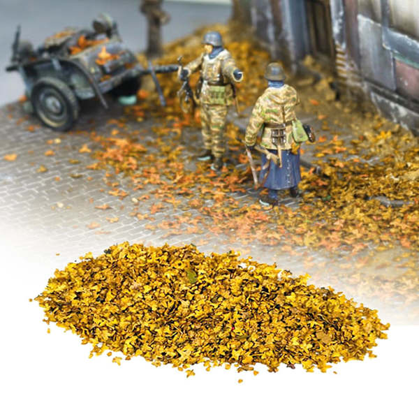 1/2/3/5 Miniature Cluster För Grass Grass Tufts Scenery Model Autumn yellow 110ml 1Set