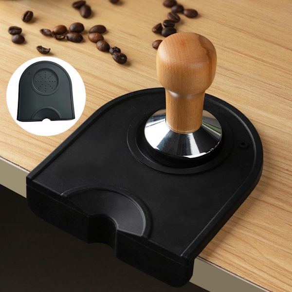 1/2/3/5 Silikon Kaffematta För Espresso Latte rt Tamper Black S A 1Set