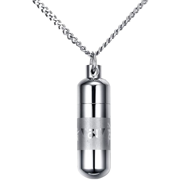 1/2/3/5 rostfritt stål buddhistiskt mantra minnessak hänge 13mm 2Set
