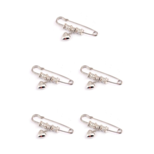 1/2/5 Chic Elegant Broscher Lägg till en touch av elegans till kläder 5Set