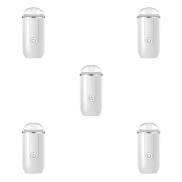 1/2/3/5 Travel Electric För Razor Washable Shaving Machine Wet Built in Battery 7.1x3.2x3.2cm 5Set