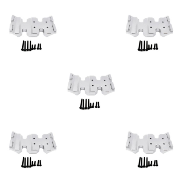 1/2/5 aluminiumlegeringshållare för ECX 1/12 Rc RGT 136100 silver 5Set