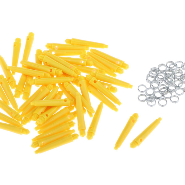1/2/3/5 50x För Shafts 2BA Dart Tillbehör med skydd 27mm Yellow 1Set