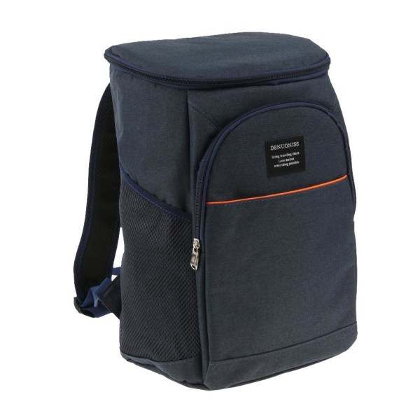 1/2 18L Backpack Cooler Camping Picnic Isolerad lunchbehållare Dark Blue 2PCS