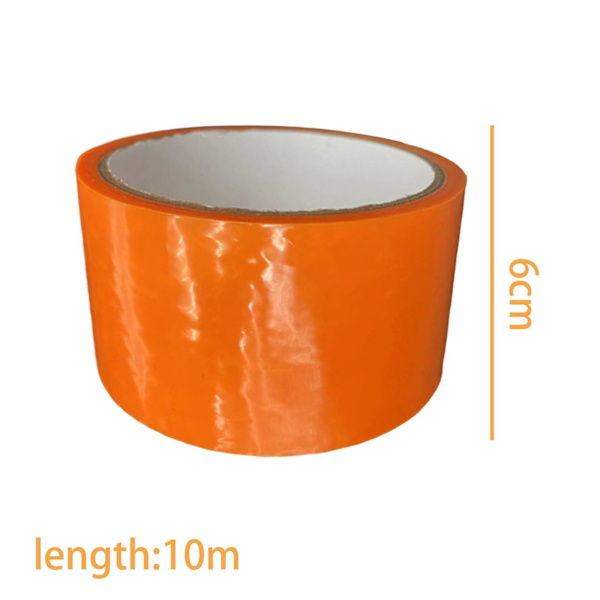 1/2 Sticky Ball Tape Pedagogiska leksaker Spel 30M Längd Scrapbook Orange 6 x 10meters 1Set