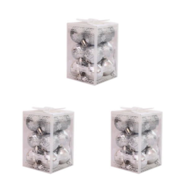 1/2/3/5 12 st/ set Hållbar konstruktion Elegant och delikat silver 3Set