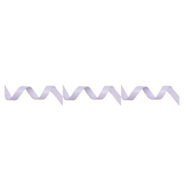 1/2/3/5 Fashionabla satinband för sömnad och hantverk - lätt att purple 430 6mm 3PCS