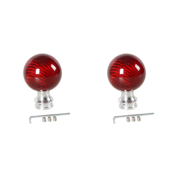 1/2/5 bekväm manuell växelknopp för enkel installation red 7.6*5.2*2.6cm 2PCS