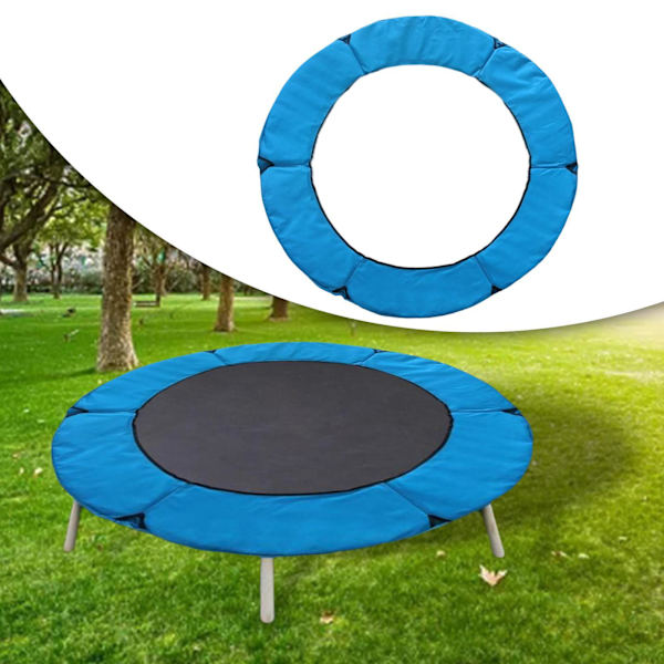 1/2/3/5 Ersättningsdyna för studsmatta säkerhetsstoppningsfjäder Blue 1.4m 1 Pc