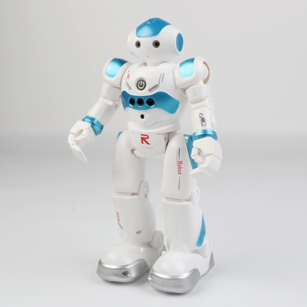 RC Robot Gesture Control Intelligent fjärrkontrollrobot Blue Style A 15x8.5x27cm
