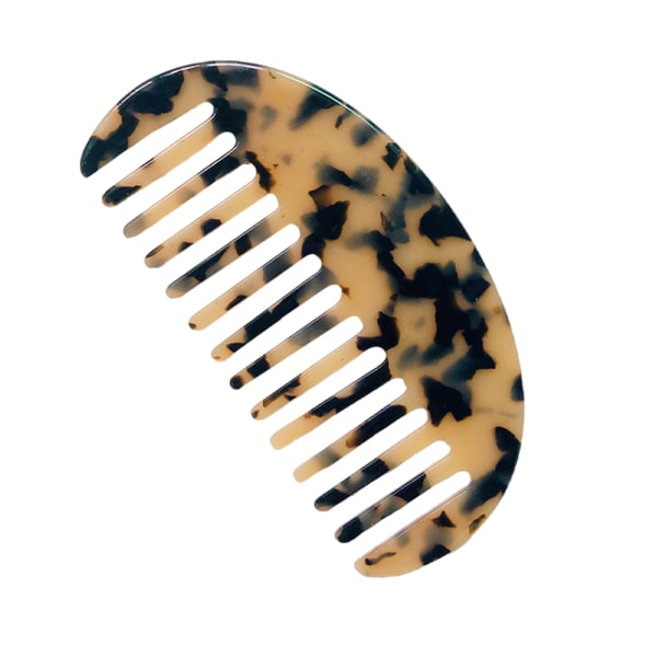 1/2/3/5 Lätt och kompakt geometrisk kam för bekväm Light leopard print 1 Pc