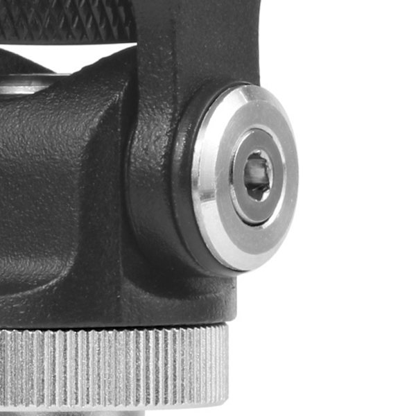 1/2/5 Hot Shoe Mount Adapter Rod Clamp 360 Swivel för stativ black 41x20.5x35mm 1Set