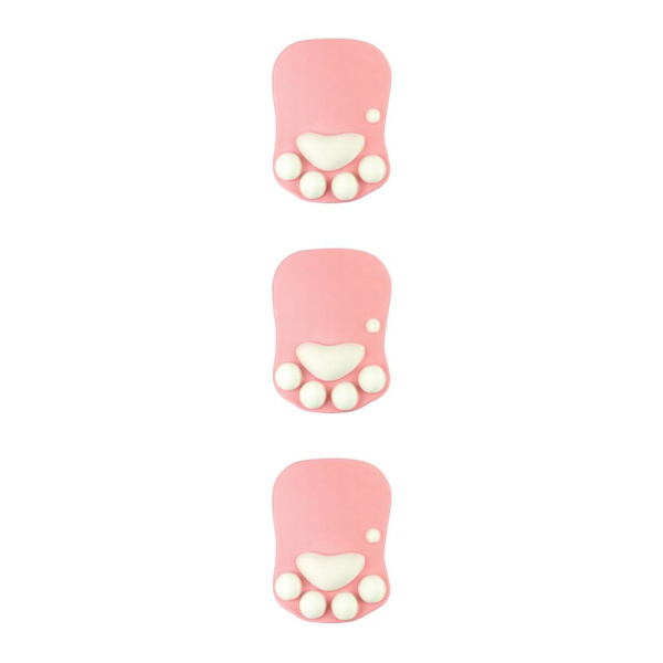 1/2/3/5 Cat Paw musmatta Unik med söt och stilig look DS-017 red plum 3Set