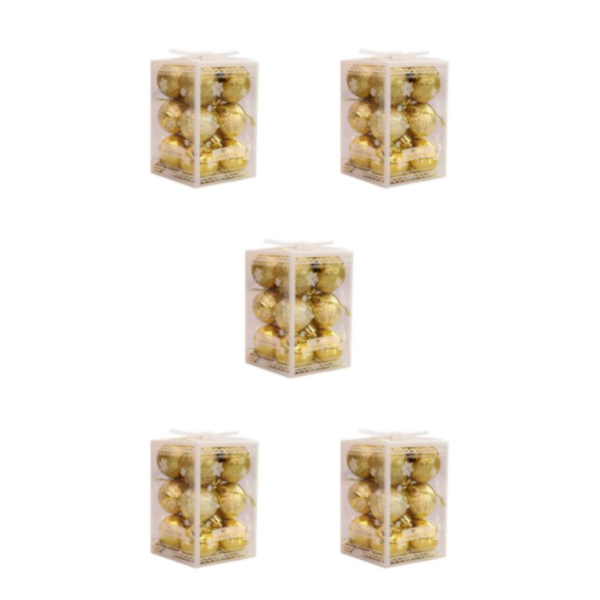 1/2/3/5 12 st/ set Hållbar konstruktion Elegant och delikat gold 5Set