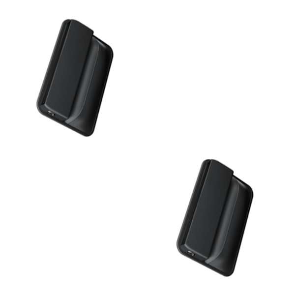 1/2/3/5 Gap Filler PU Läder Passar för nycklar Plånbok för småsaker Black car bag 2PCS