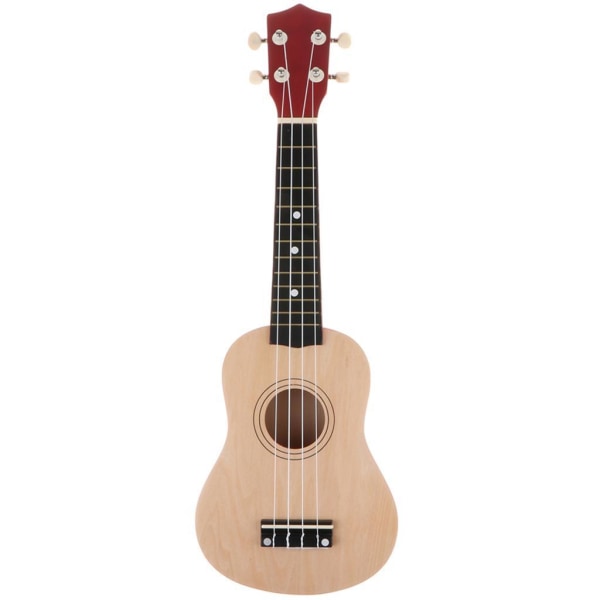4 String Beginners Ukulele Hawaii Guitar Musical För Wood 21 Inch