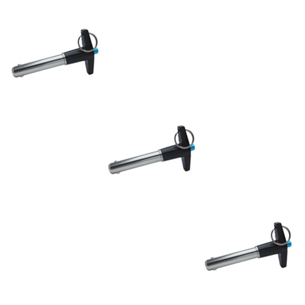 1/2/3 Quick Release Rostfritt Stål Kullås För Pins Hållbar 15mm 3PCS