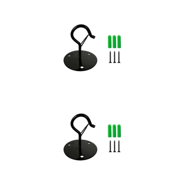 1/2 hängande planteringskärl för inomhusväxter som lämpar sig för olika Black 2Set