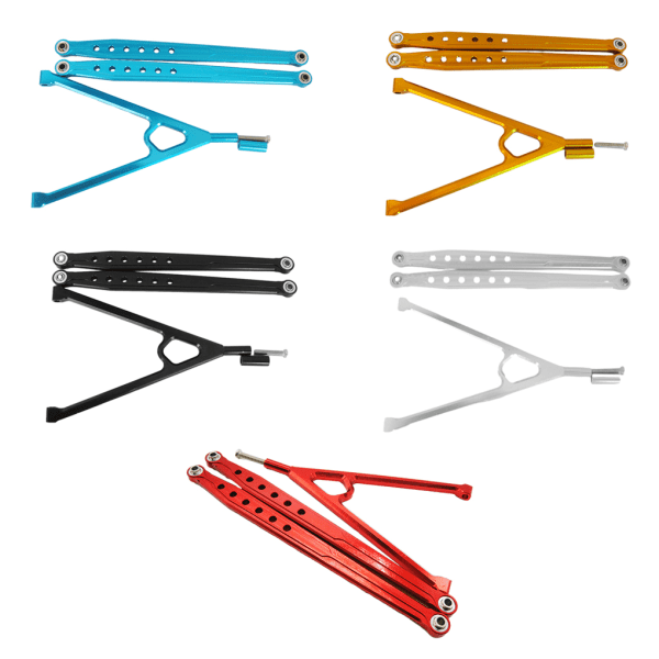 1/2/3/5 Aluminiumlegering Trigon Support Bar Bakre Support Bar För yellow 1Set