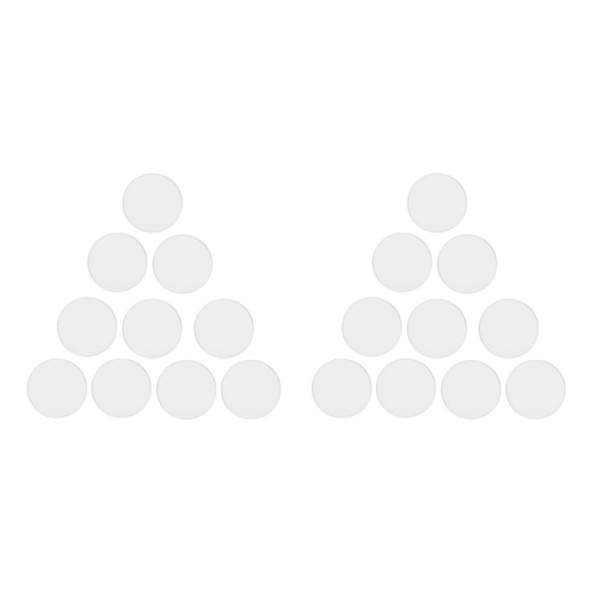1/2/3/5 10 st 1 mm tjock platt watch Byt ut del Clear 33 2Set