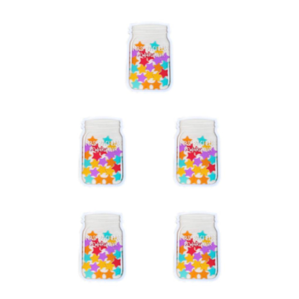 1/2/3/5 Trä Trä Burk Dekor För Burk Inspire Learning Ornaments C 5Set