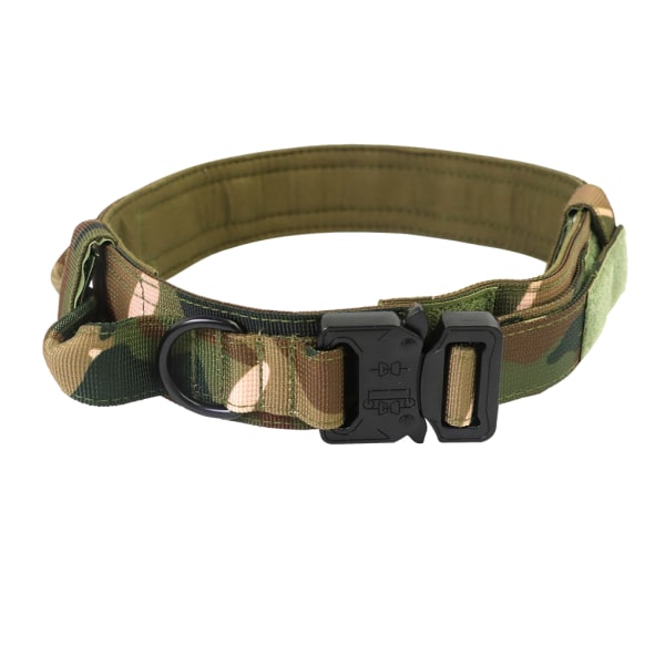1/2/3/5 Justerbar Hållbar och säker för alla hundar Halsbandskoppel Camouflage XL 2Set