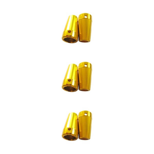 1/2/3/5 2 stycken aluminiumlegering bakre navhållare för AXIAL SCX10 yellow 3Set