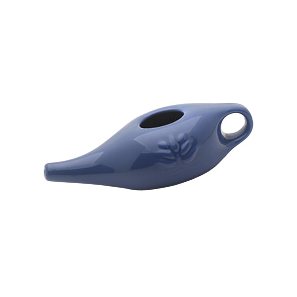 1/2/3/5 Keramik Neti Pot Leakproof Sinus Rinse Pot Tålig för Blue 19x9x6cm 1Set