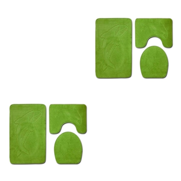 1/2 3pack/lot Halkfri Chenille Badmatta Lätt att installera PJ210922-A022 2Set