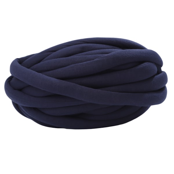 1/2/3/5 Chunky ullgarnfyllning Mjuk stickning för halsdukströja navy blue 25mm 1Set