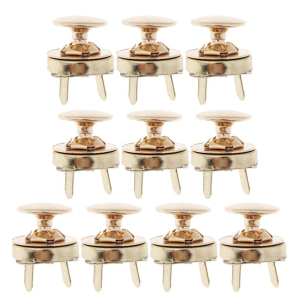 1/2 10 set metall magnetiska fästen knapp för handväska 1Set