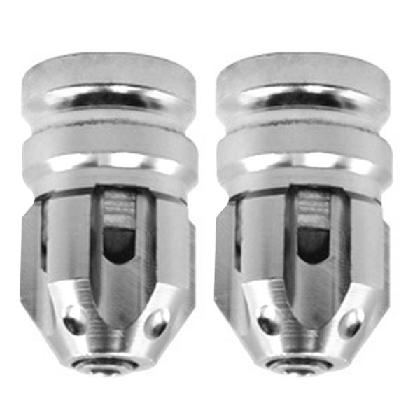 1/2/3/5 2st Däckventil Stamskydd Skydd Passar för motorcyklar Silver 26x15mm 1Set