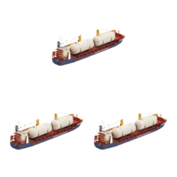 1/3 1:400 Skala Pappersfartyg 3D Pappersmodell Fartyg Barnleksakshem 3Set