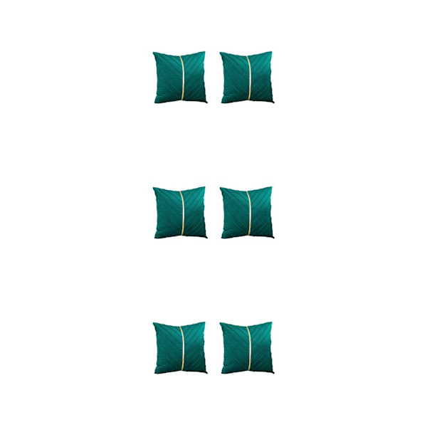 1/2/3 2st Polyester Soffa Heminredning Sammet Cover Med green 3PCS