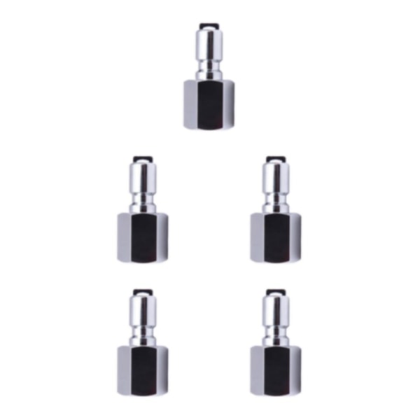 1/2/3/5 dykregulatoradapter 8/3-24 kvinnlig snabbkoppling 5Set