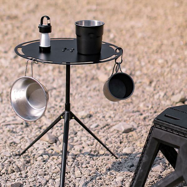 1/5 bärbart campingbord i aluminiumlegering - stabil struktur Lamp Stand 5PCS