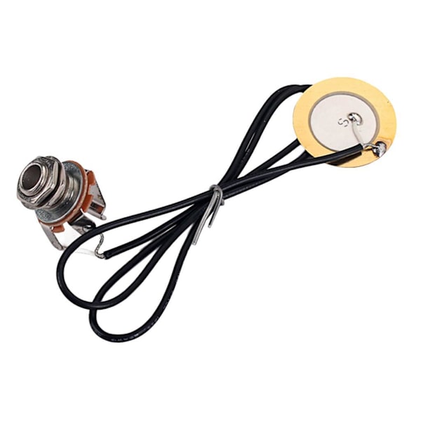 1/5 1 Piece Gitarr Pickup Piezo Transducer för Mandolin Banjo 1Set
