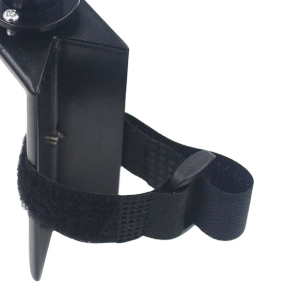 1/2 Grade Rod Level Bubble Level för rätvinklig nivårem Black with Tie 1 Pc