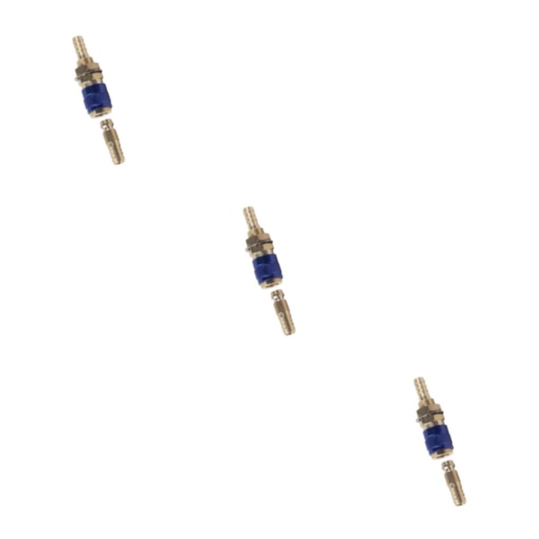 1/2/3/5 Mässingssvetsbrännare Snabbkoppling Monteras snabbt Blue 8mm 3Set