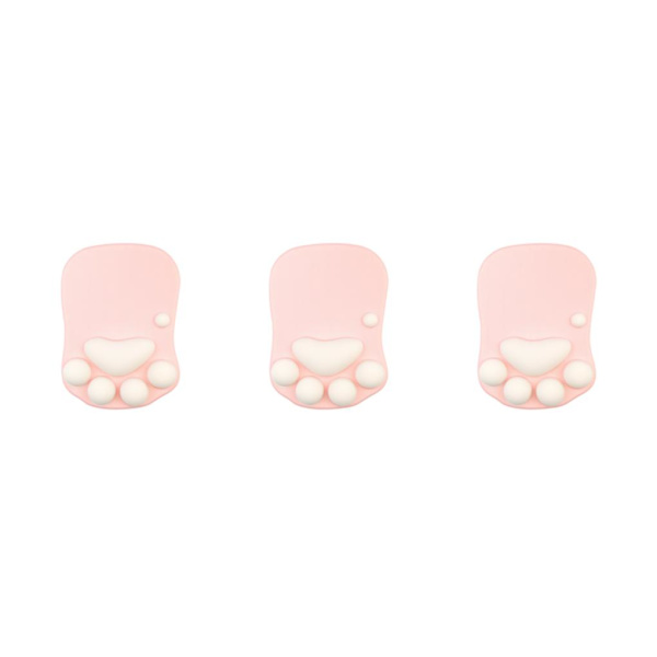 1/2/3/5 Cat Paw musmatta Unik med söt och stilig look DS-002 pink 3Set