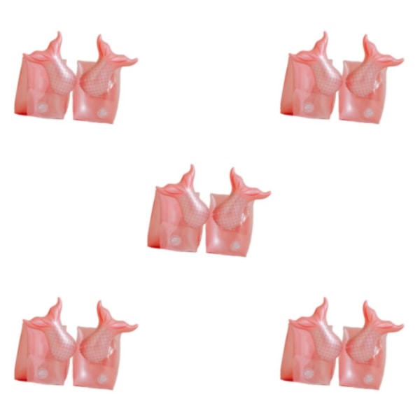 1/2/3/5 2st Arm Floatie Sleeves Simringar vatten tecknad fish 14 x 17 x 12cm 5Set