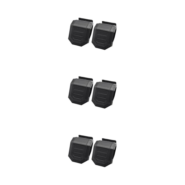 1/3 2 delar UTV Vindruta Fönster Justerbar Montering Clamp Clips 3PCS