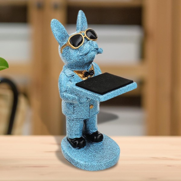 1/2 För Creative Watch Display Stand Organizer Resin Desktop Dog 1Set